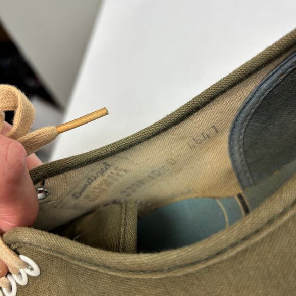 Rare True Vintage 60s Penneys Deck Shoe Men's 10.5 - Picture 11 of 16